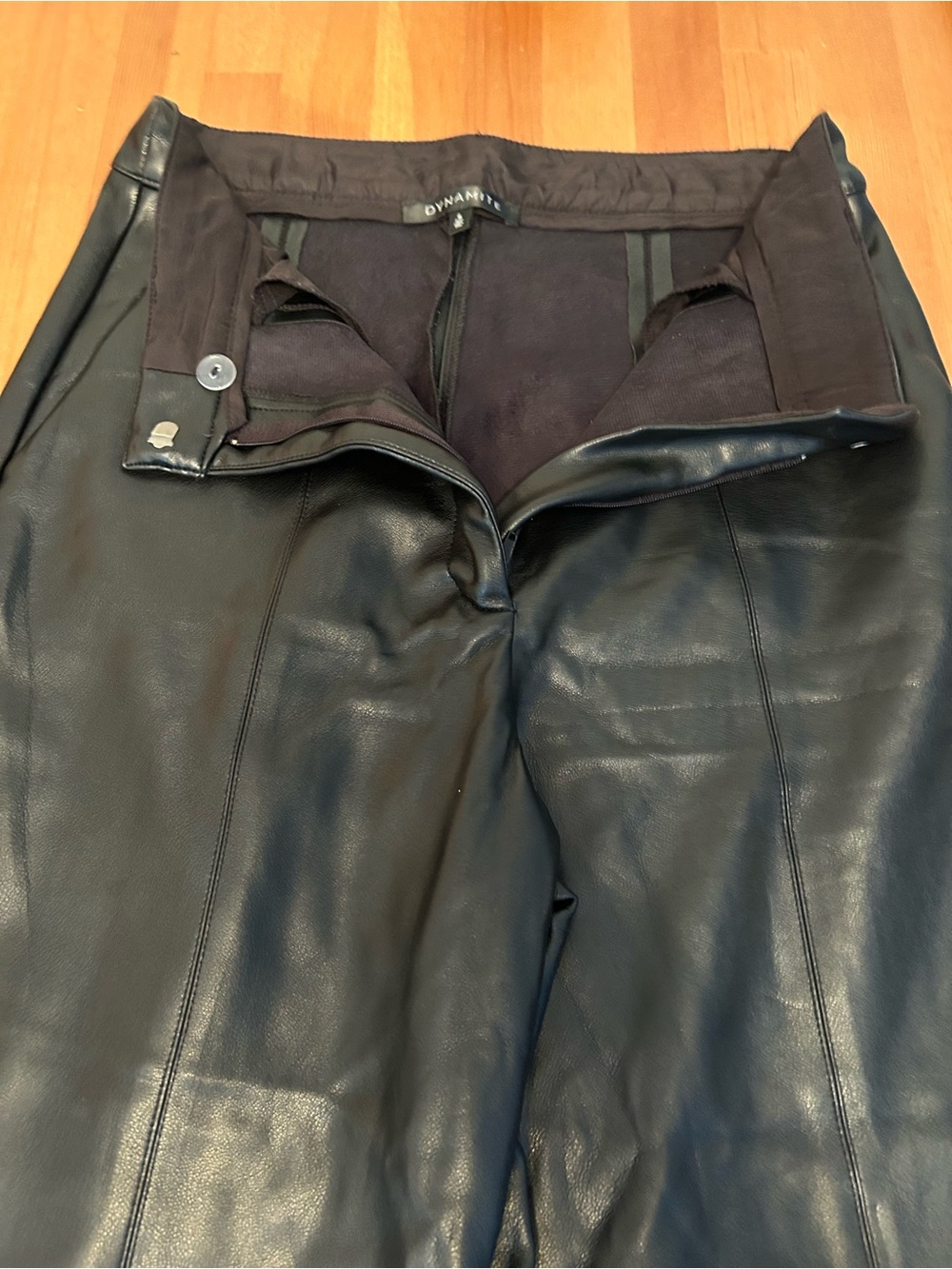 Dynamite Black Faux Leather Women’s Pants